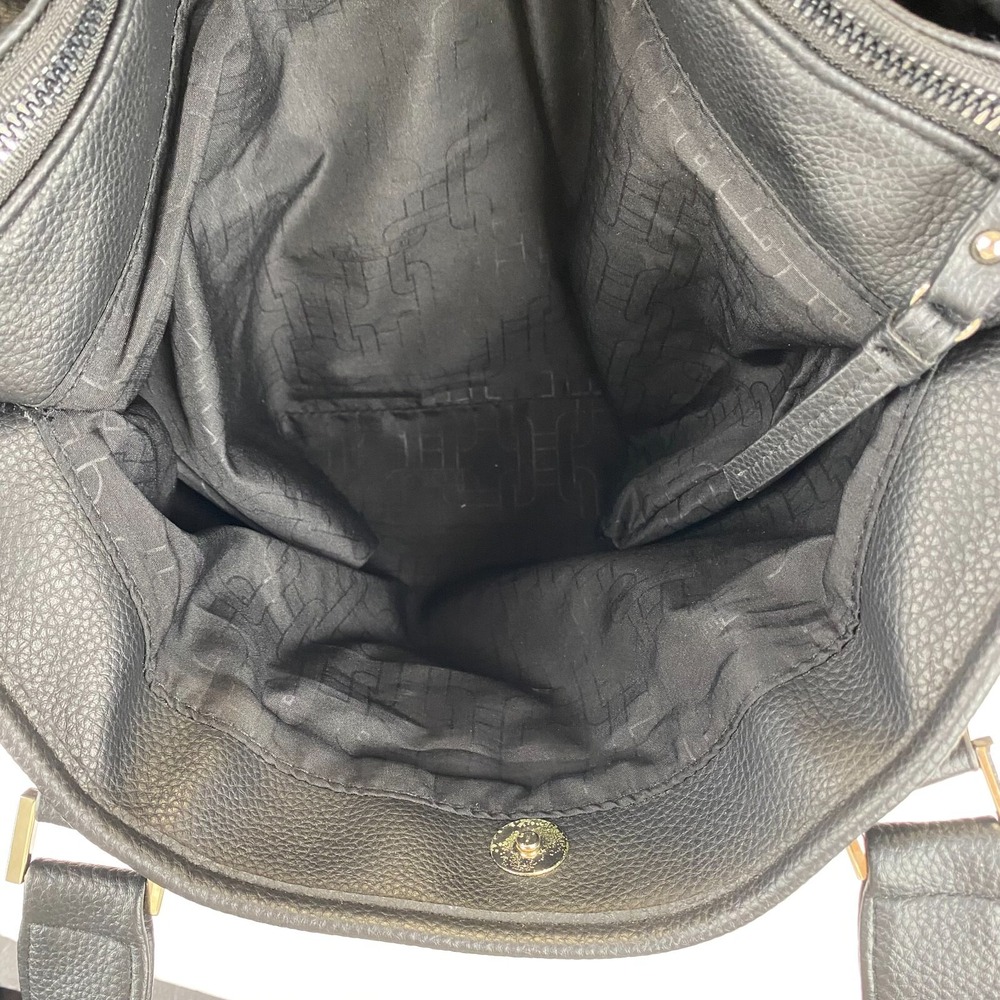 Rosetti Large Tote Shoulder Bag Purse,Black Leather - Picture 8 of 16